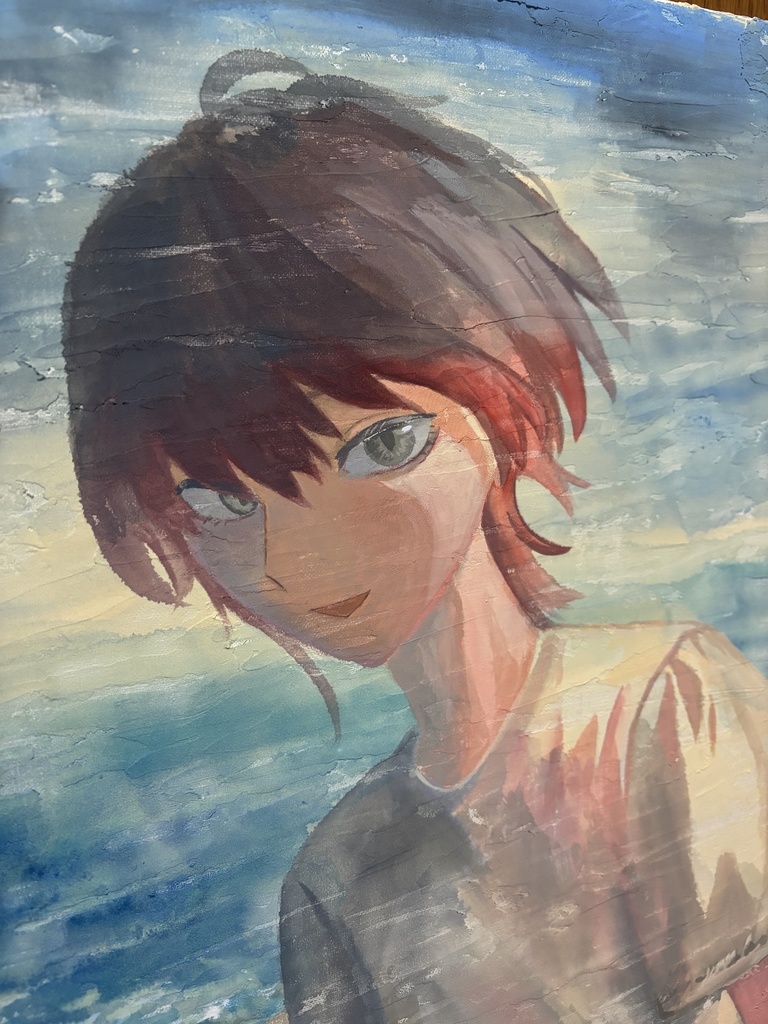 原画「砂の記憶」