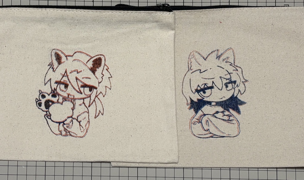 シルクスクリーンポーチ