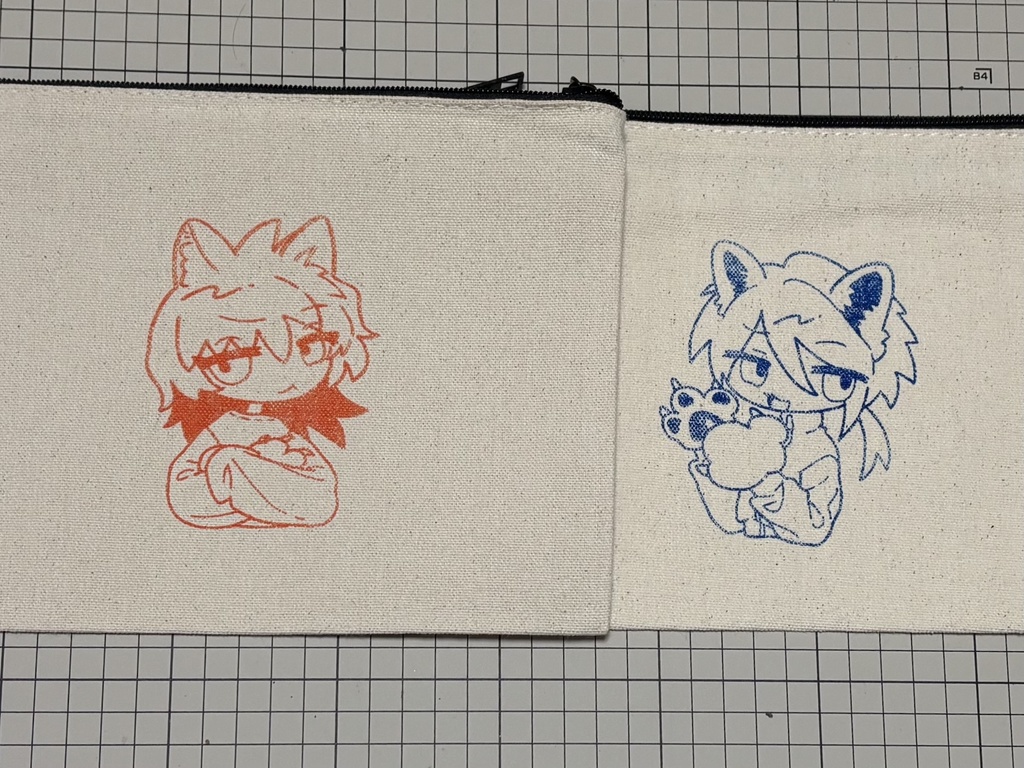 シルクスクリーンポーチ