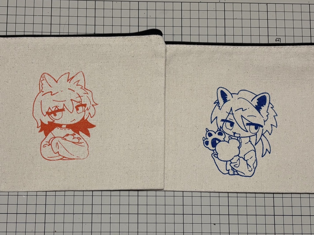 シルクスクリーンポーチ