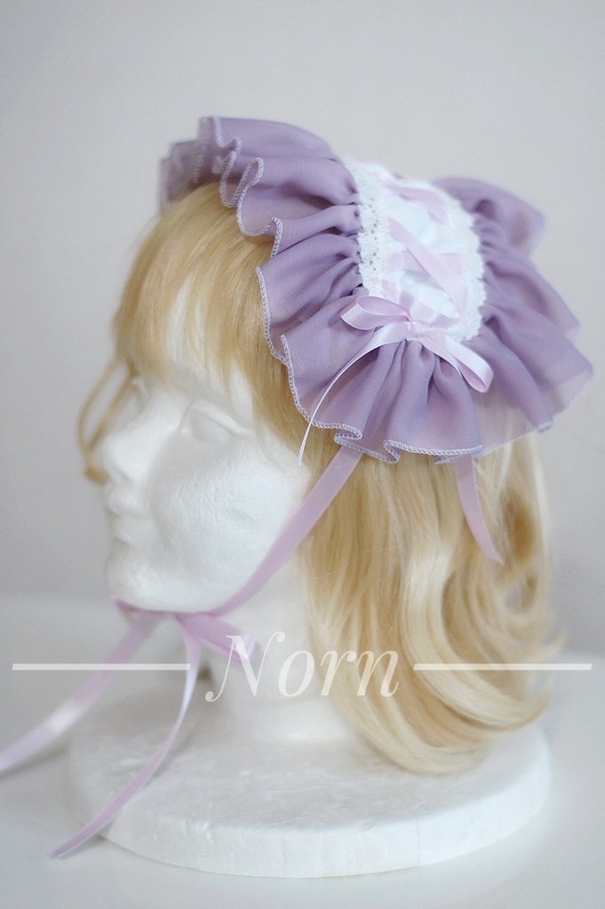 創作オリジナル衣装*紫陽花メイド衣装(紫)