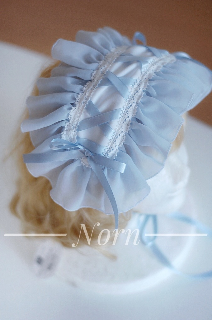 創作オリジナル衣装*紫陽花メイド衣装(水色)