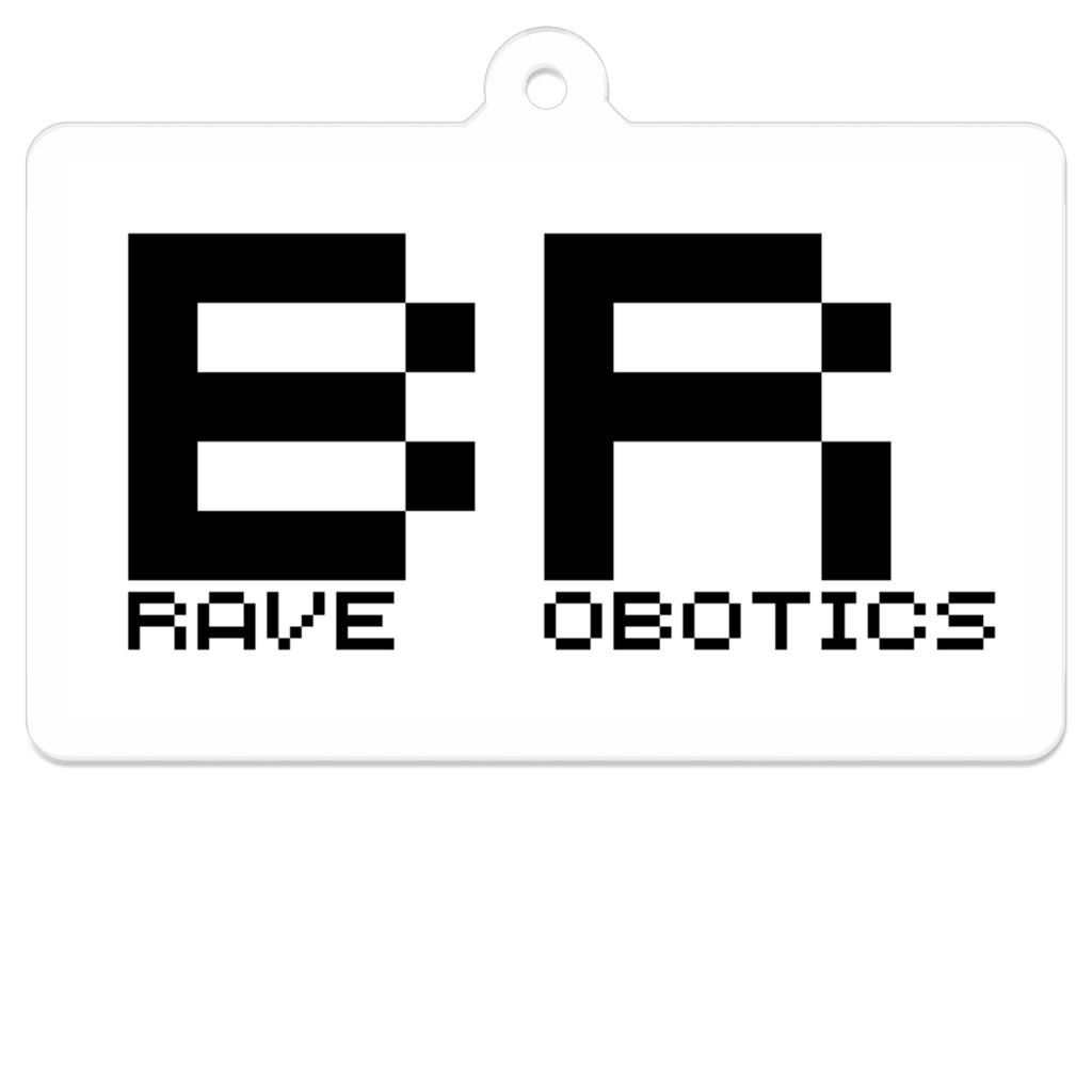 BRAVE ROBOTICS ロゴ アクリルキーホルダー