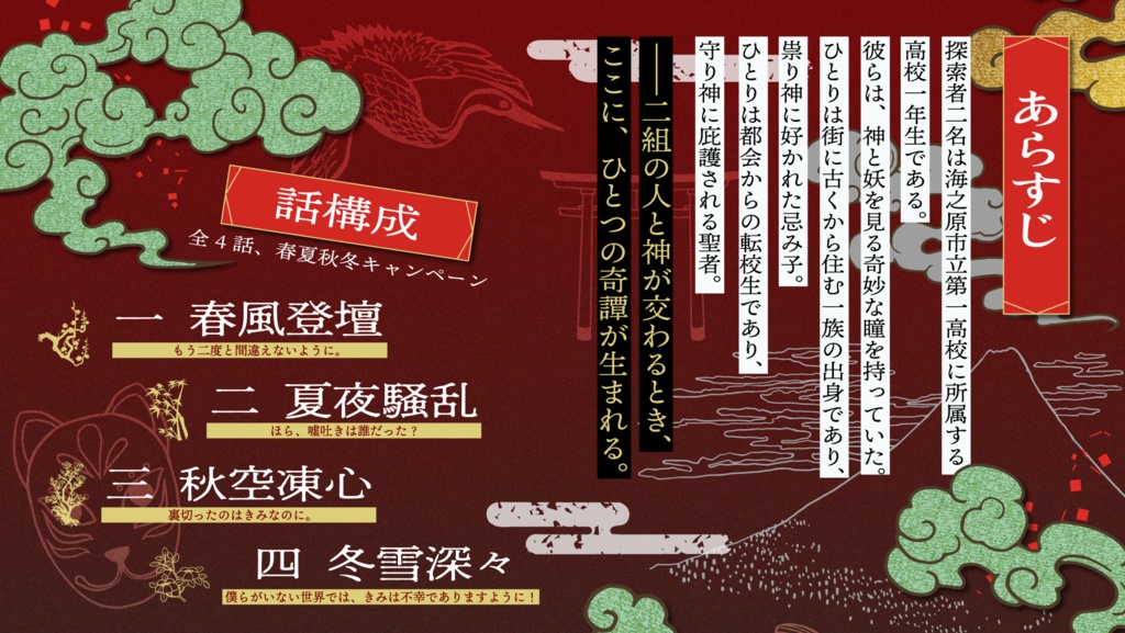 双双主従の神楽譚【クトゥルフ神話TRPG/6版】 SPLL:E188146