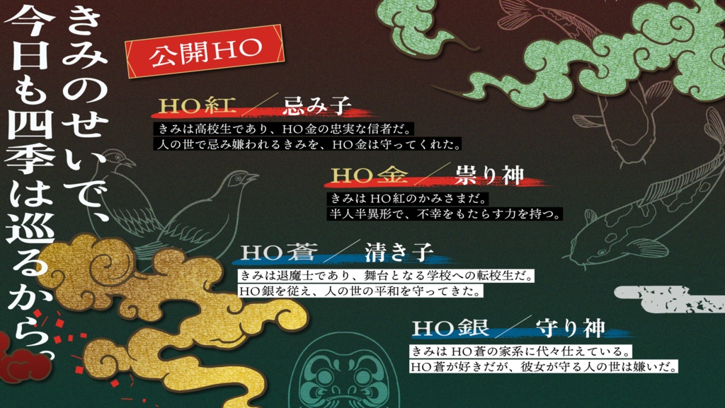 双双主従の神楽譚【クトゥルフ神話TRPG/6版】 SPLL:E188146