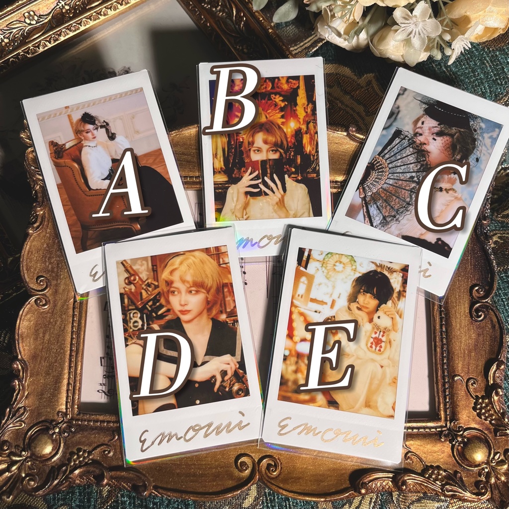 選べる印刷済みチェキ2(美少年格言つき)