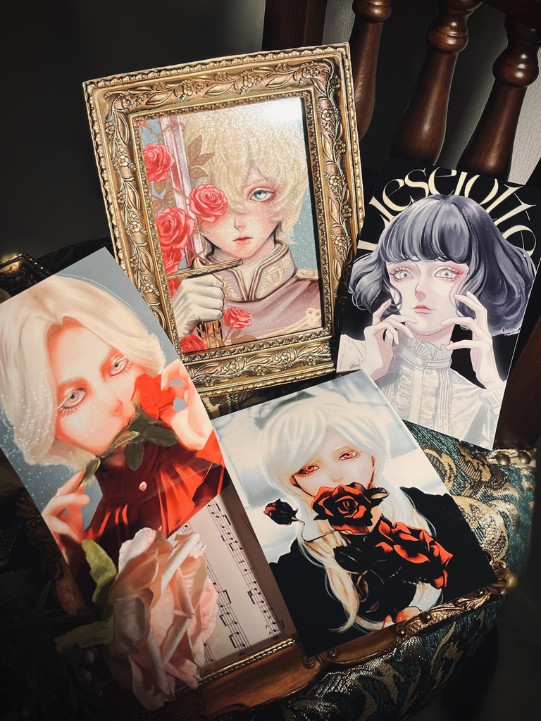 『薔薇の少年たち』ポストカード4種セット