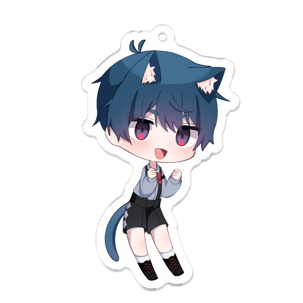 8tプレスを食らったあなたのちょい薄しっくす/ アクリルキーホルダー