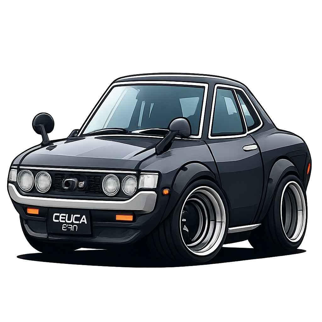 旧車風No.2再構築オリジナルだるまセリカ