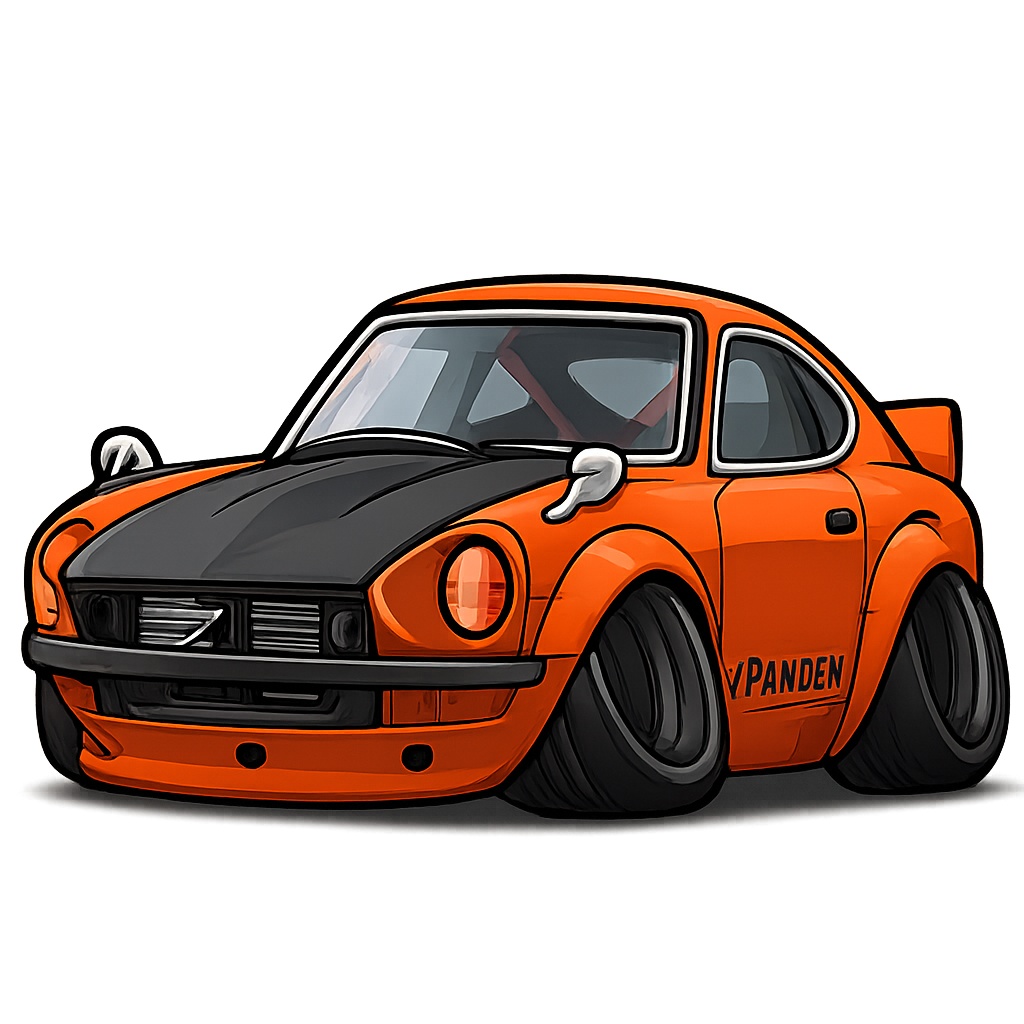 旧車風No.8再構築オリジナルスタンスカー