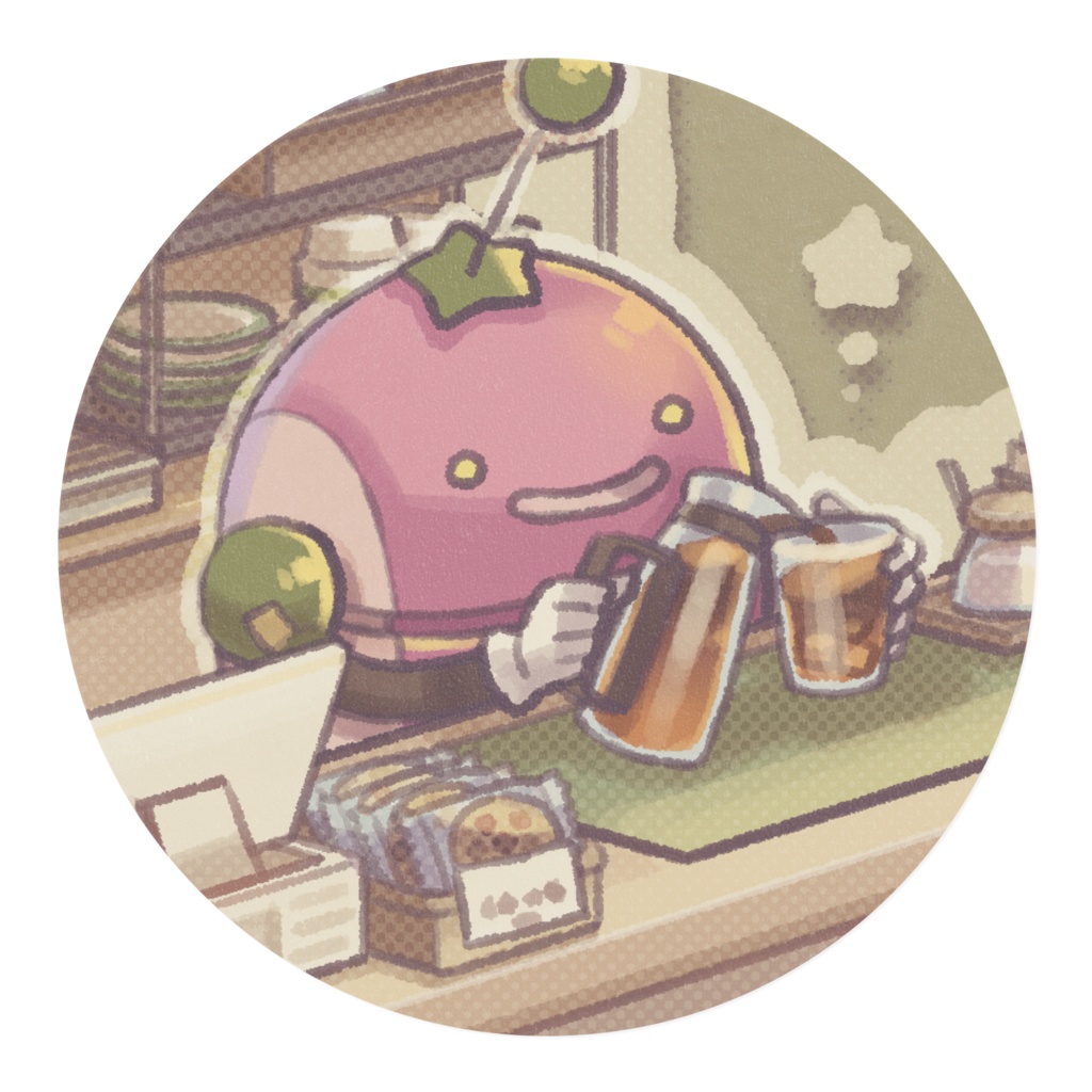 ベジロイドカフェのマスキングテープ