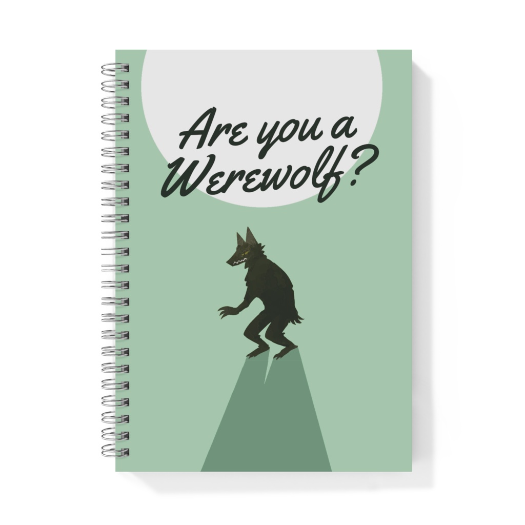 人狼ノート - Are you a Worewolf?（緑色／グリーン）