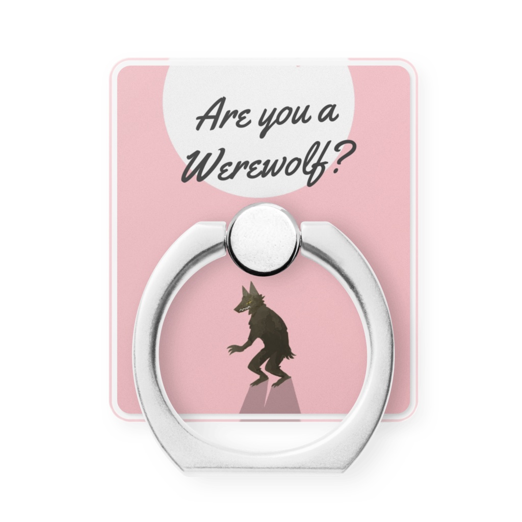 人狼スマホリング - Are you a Worewolf?(赤色/レッド)