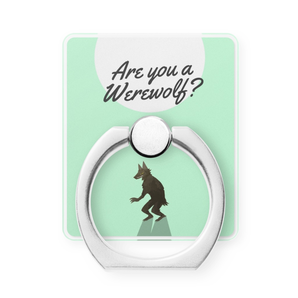 人狼スマホリング - Are you a Worewolf?（緑色／グリーン）