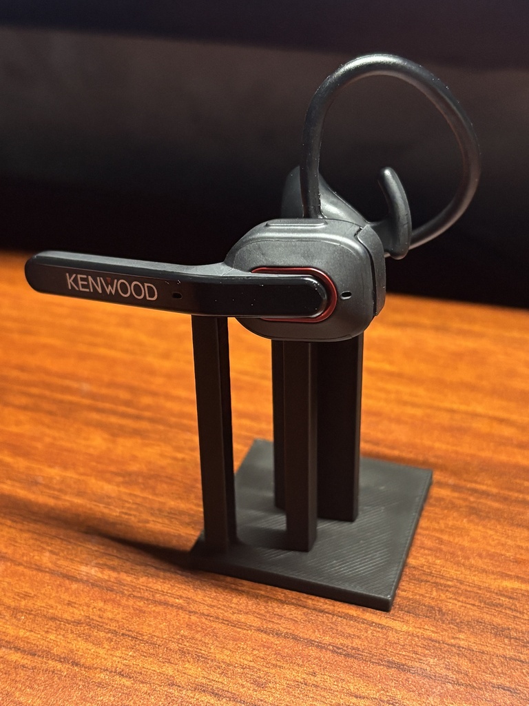 KENWOOD KH‑M700 / KH‑M500 専用イヤホンスタンド（3Dプリント）
