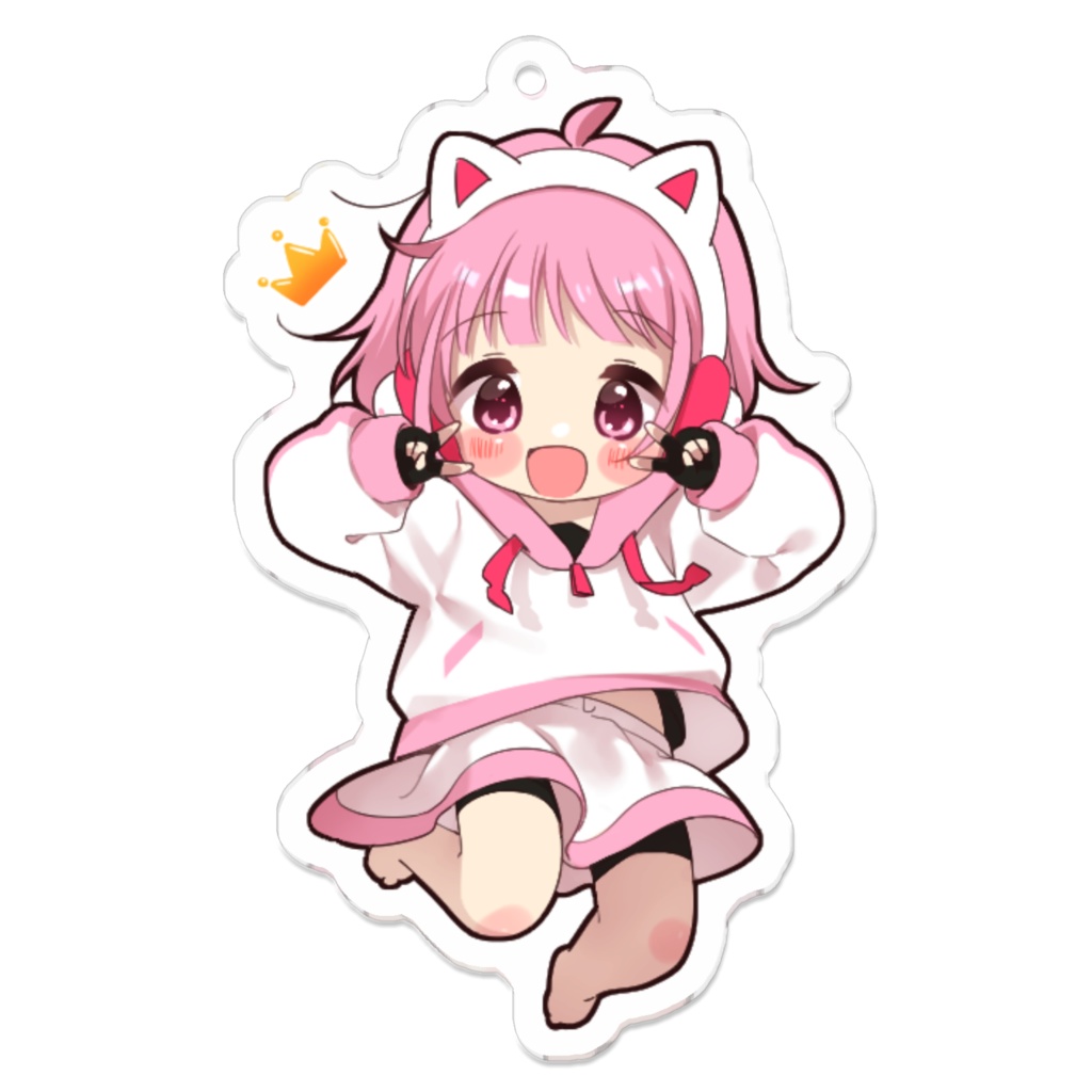 ゲーマーちゃんアクリルキーホルダー2