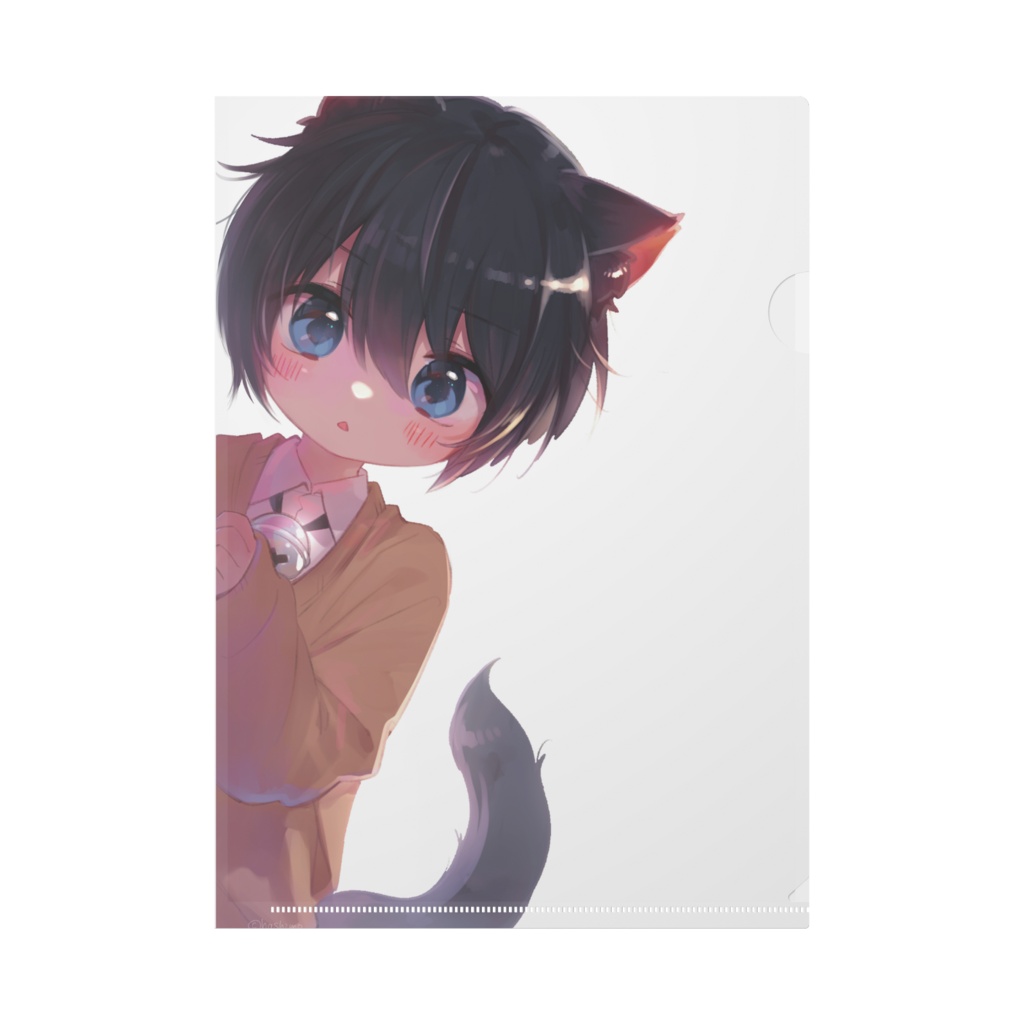 あおいくんクリアファイル（背景全面白引きです※透明ではありません）