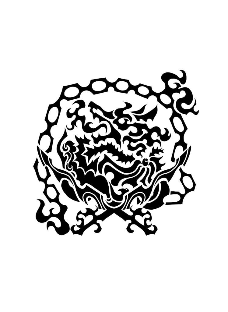 【1周年記念グッズ】狼代ユキト 缶バッジ シンボルマーク国旗風