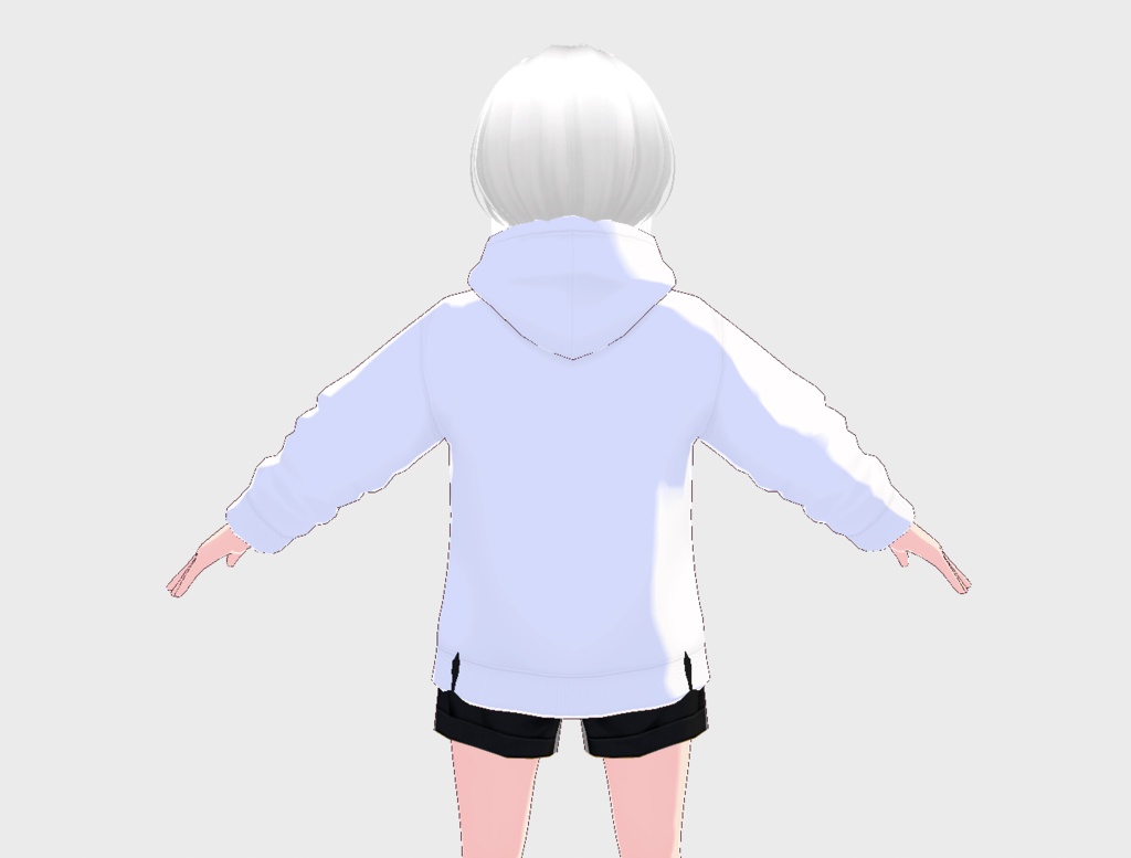 【ダサT】エキゾチックショートヘア(VRoid用衣装テクスチャ)