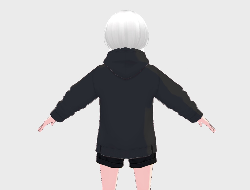 【ダサT】エキゾチックショートヘア(VRoid用衣装テクスチャ)