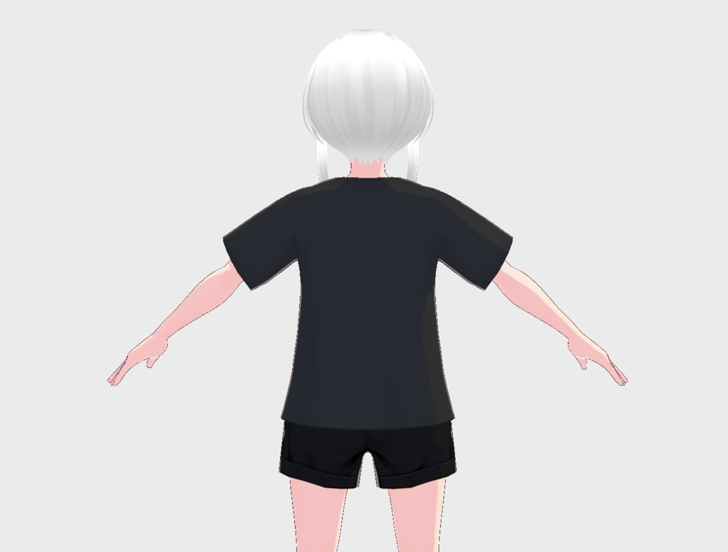 【ダサT】エキゾチックショートヘア(VRoid用衣装テクスチャ)