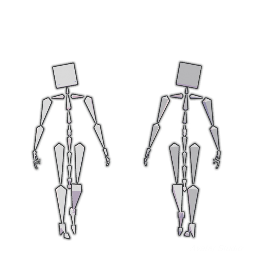 オリジナル3Dモデル「ボーン」-Bone-