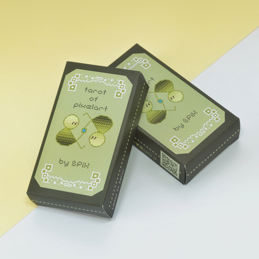 tarot of pixelart(&PiX 第1弾企画グッズ:ドット絵タロット78種フルデッキ)