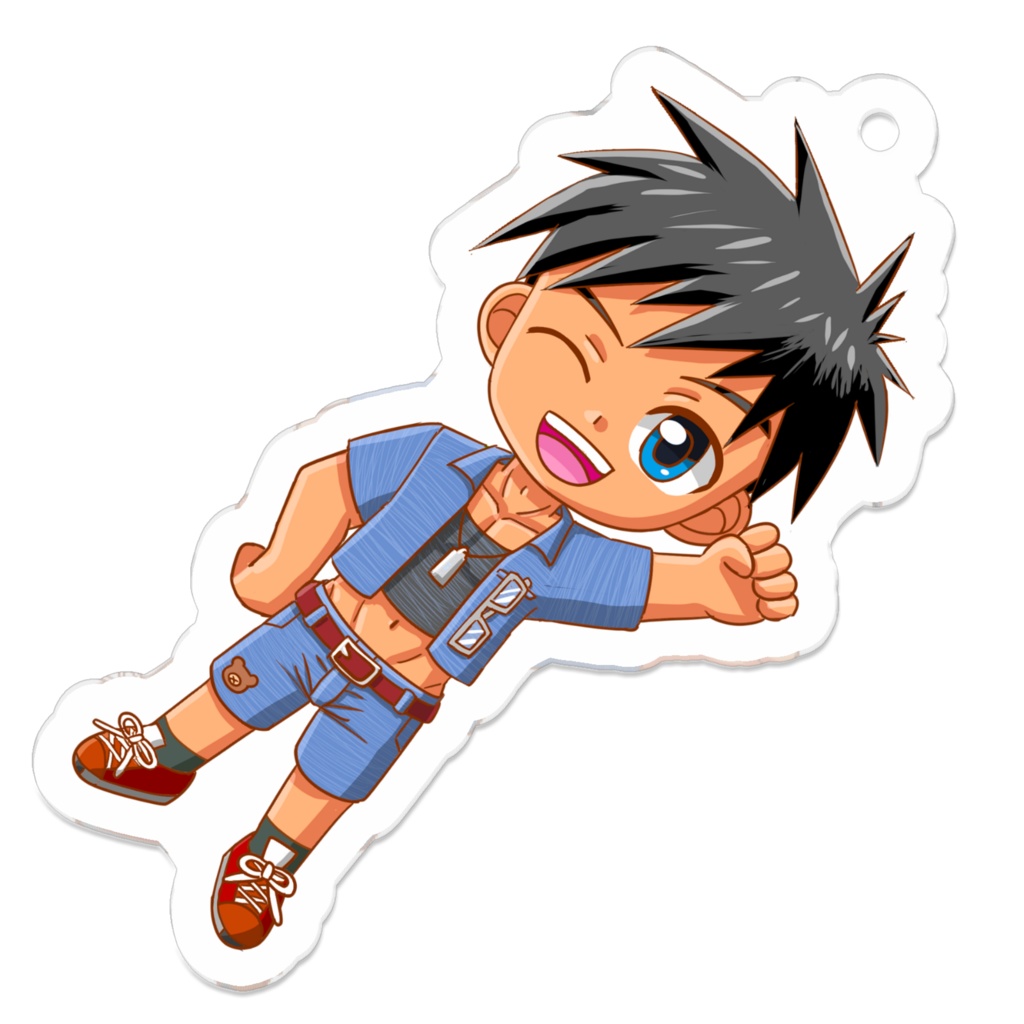 鷹部翔アクリルキーホルダー50×50