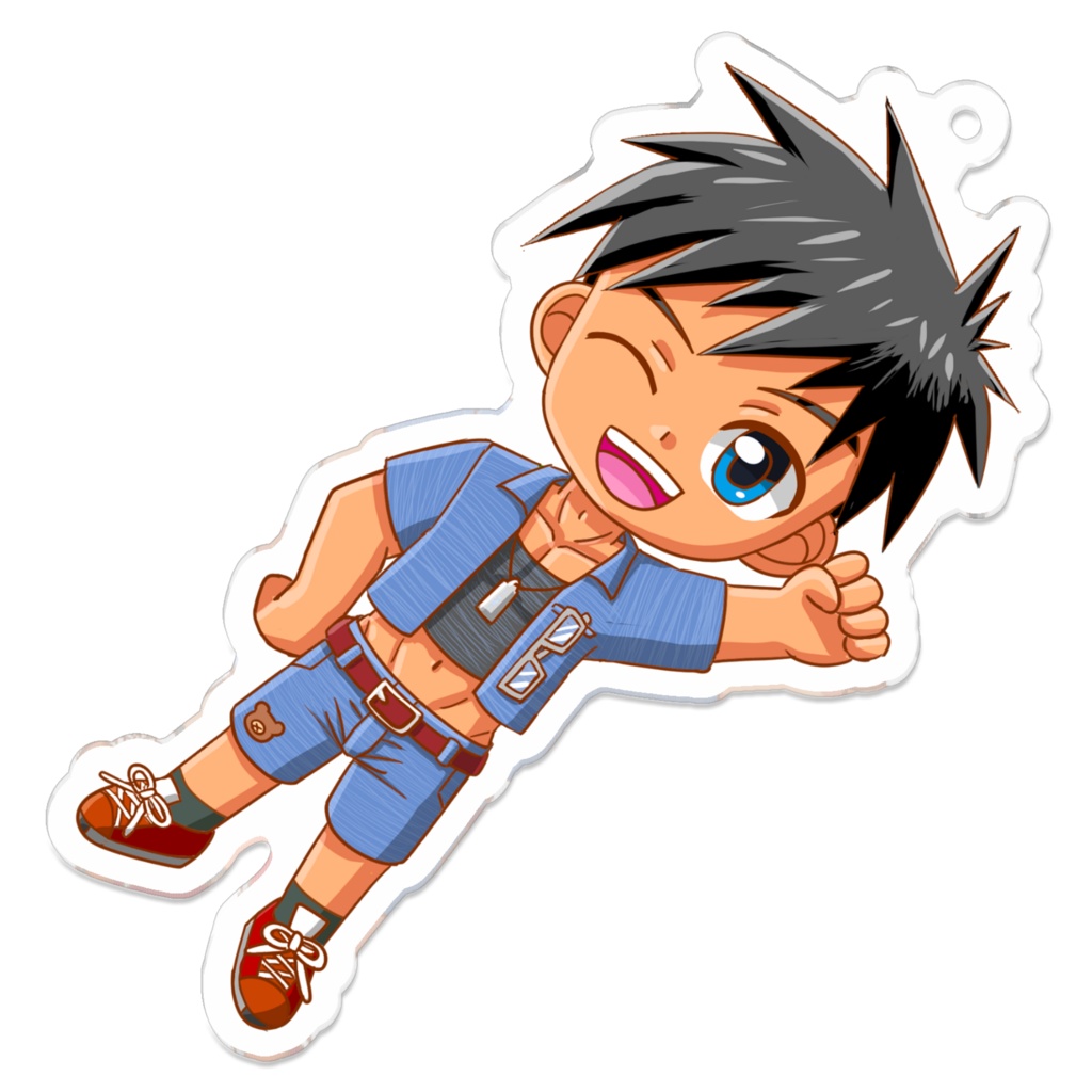 鷹部翔アクリルキーホルダー70×70