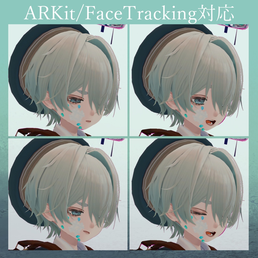 オリジナル3Dモデル『アシェル-Ashel-』 #Ashel3D