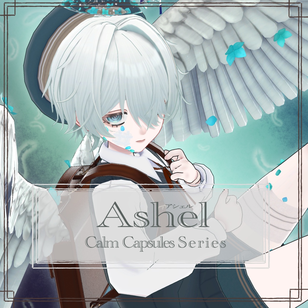 オリジナル3Dモデル『アシェル-Ashel-』 #Ashel3D　