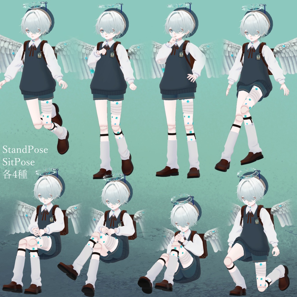 オリジナル3Dモデル『アシェル-Ashel-』 #Ashel3D