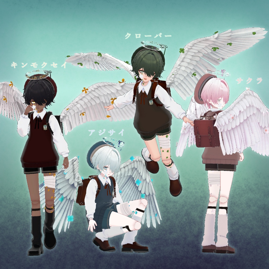 オリジナル3Dモデル『アシェル-Ashel-』 #Ashel3D