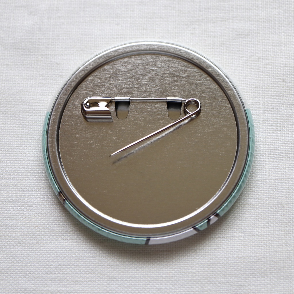 ヘルプ缶バッジ【右の耳が聞こえません】