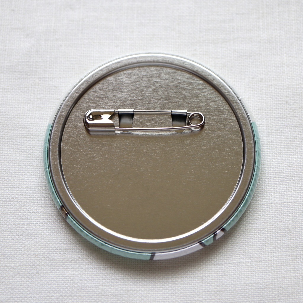 ヘルプ缶バッジ【右の耳が聞こえません】