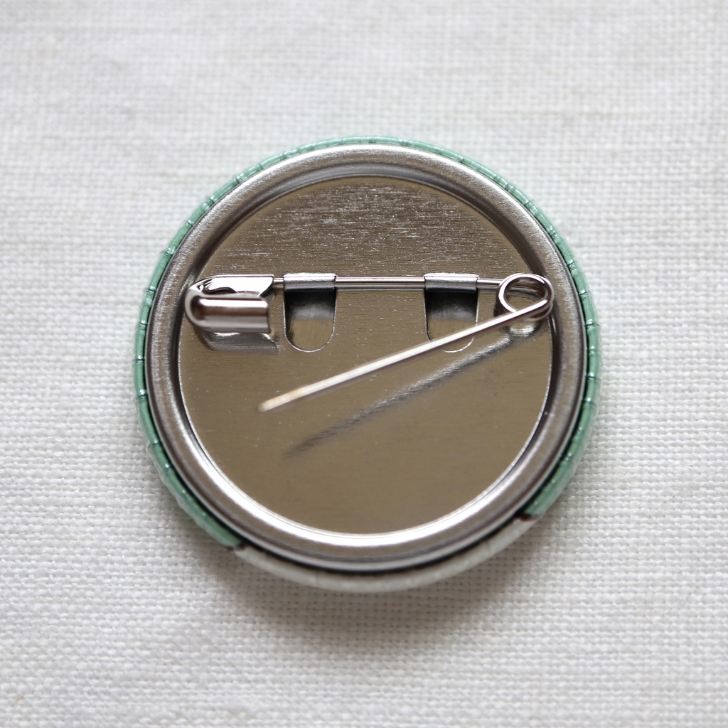 ヘルプ缶バッジ(筆談でお願いします・グリーン)