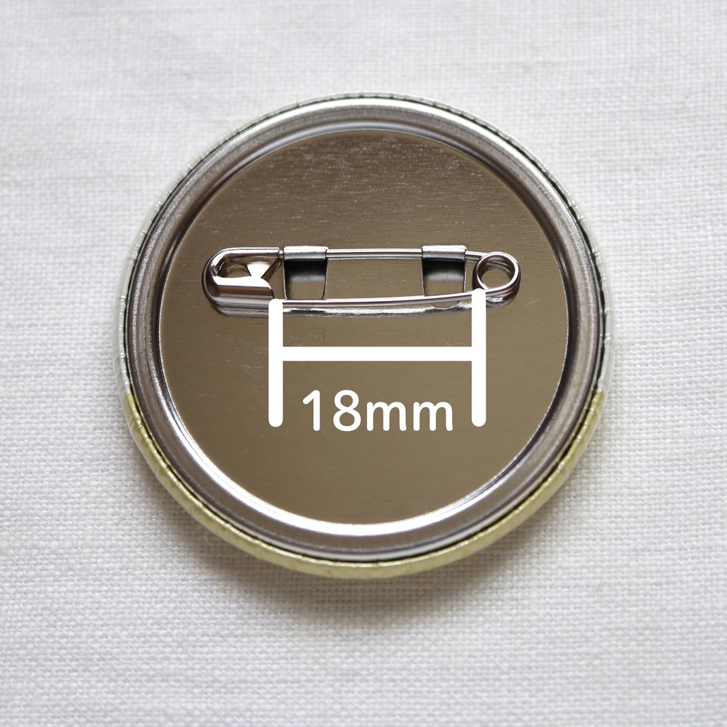 食物アレルギー缶バッジNo.3(たまご)