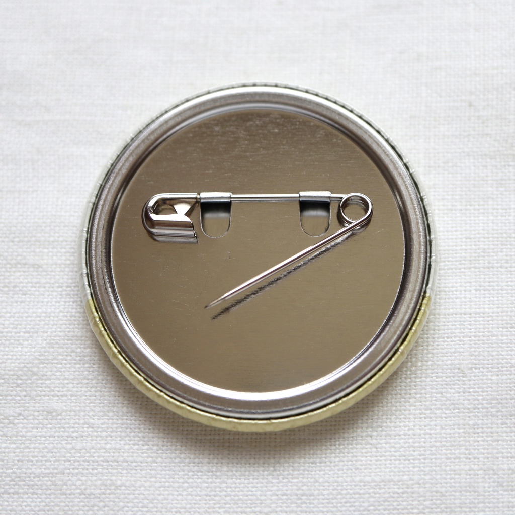 食物アレルギー缶バッジNo.3(乳)