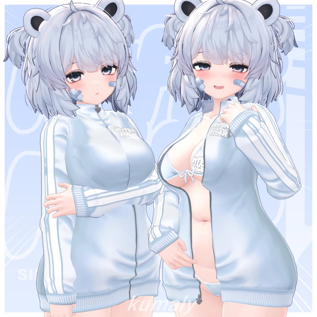 【追加対応SALE中!!】HIPER Low POWER⤵️【11アバター対応】【VRChat向け3D衣装】