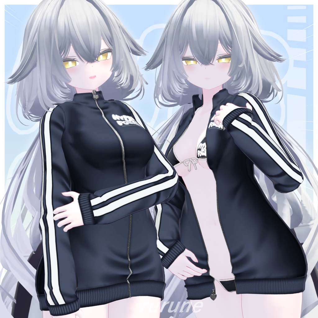 【発売記念セール中】HIPER Low POWER⤵️【8アバター対応】【VRChat向け3D衣装】