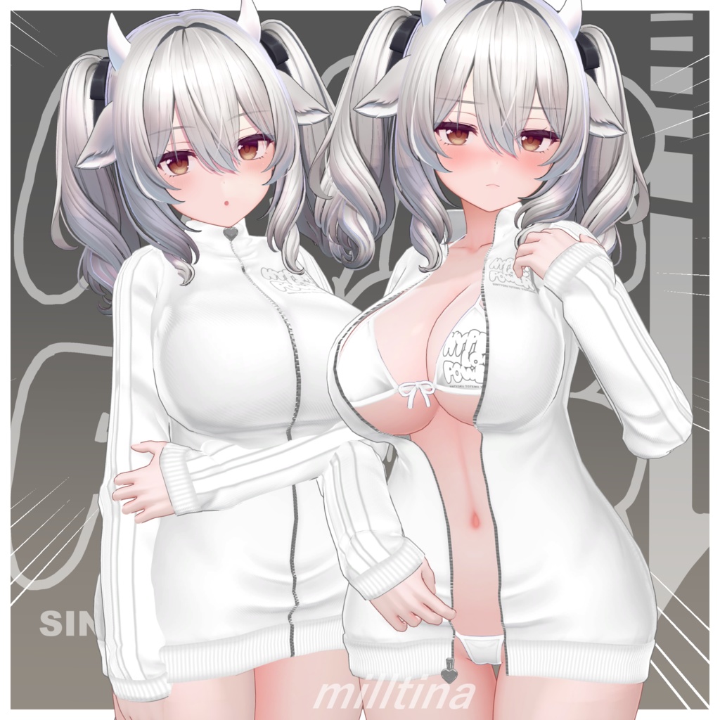 【追加対応SALE中!!】HIPER Low POWER⤵️【11アバター対応】【VRChat向け3D衣装】