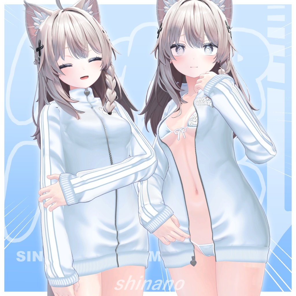 【発売記念セール中】HIPER Low POWER⤵️【8アバター対応】【VRChat向け3D衣装】