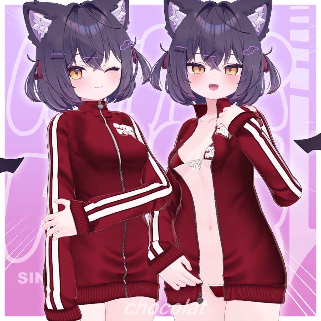 【発売記念セール中】HIPER Low POWER⤵️【8アバター対応】【VRChat向け3D衣装】