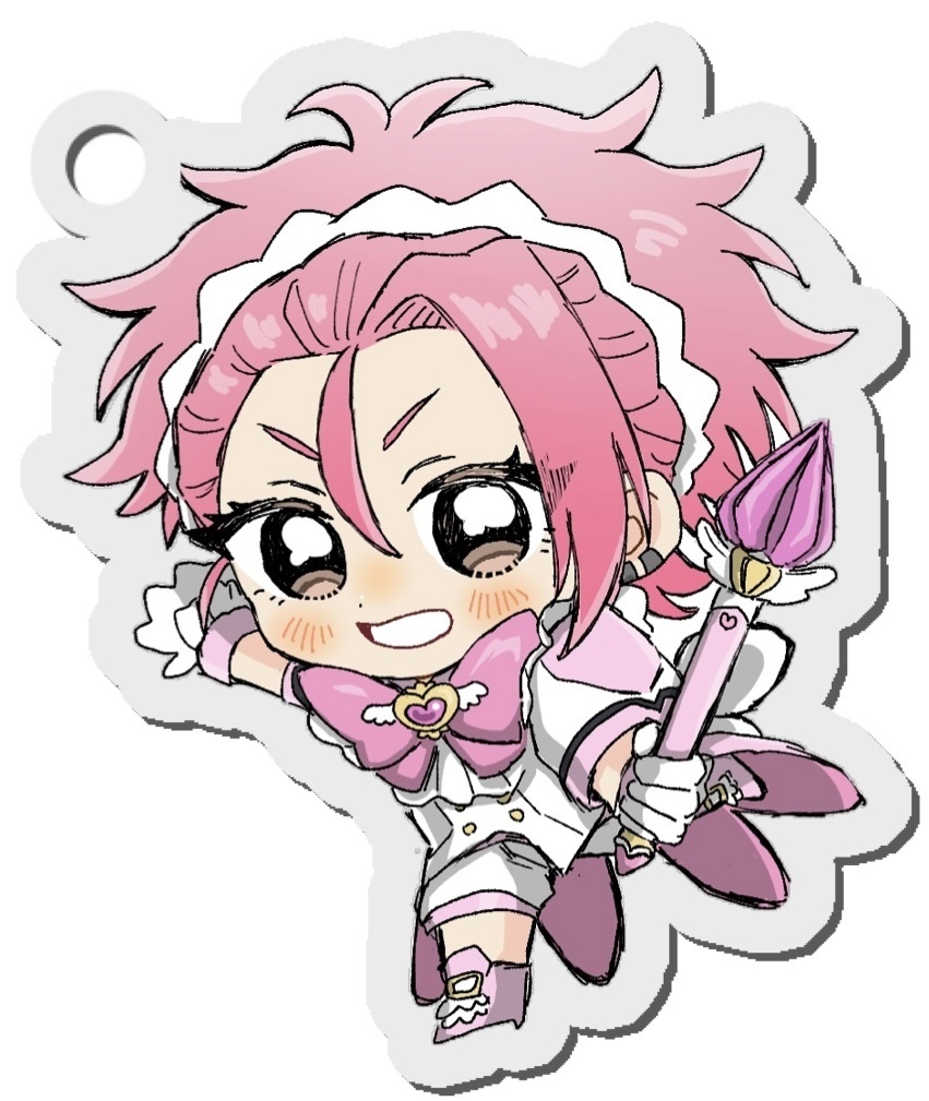 アクリルキーホルダー(ざおう)