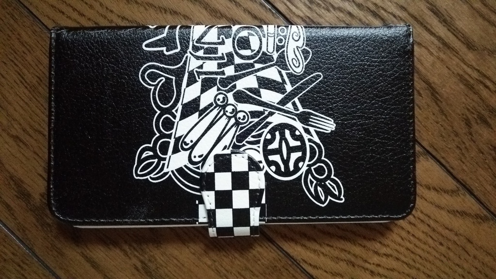 ゾロサンモチーフスマホケース手帳型for android