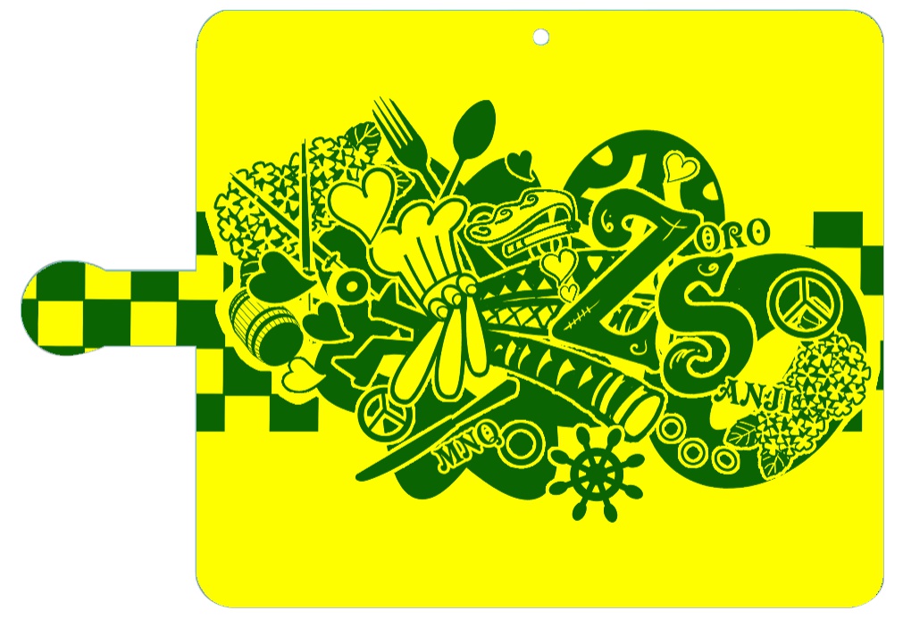 ゾロサンモチーフスマホケース手帳型for android