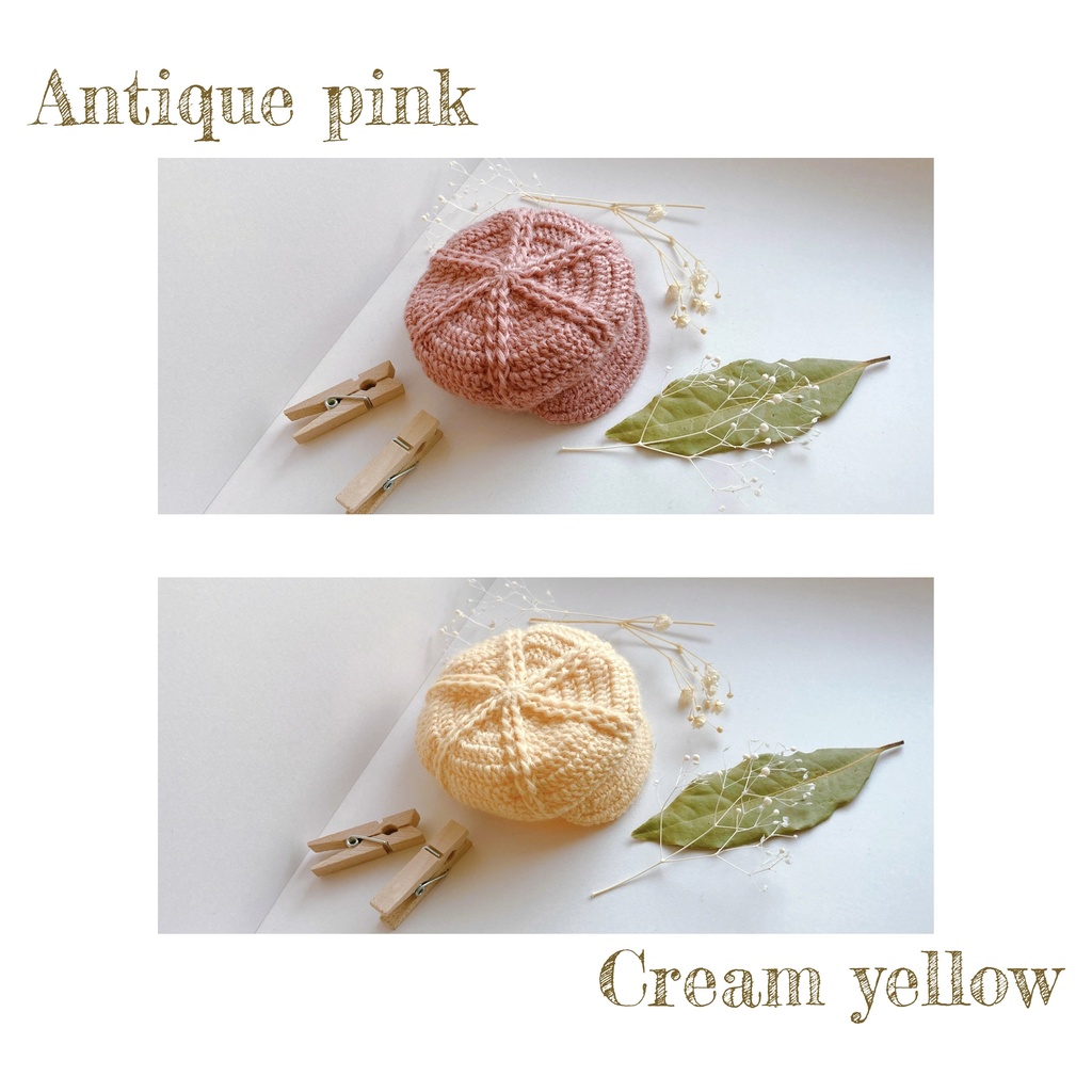 ニットキャスケット