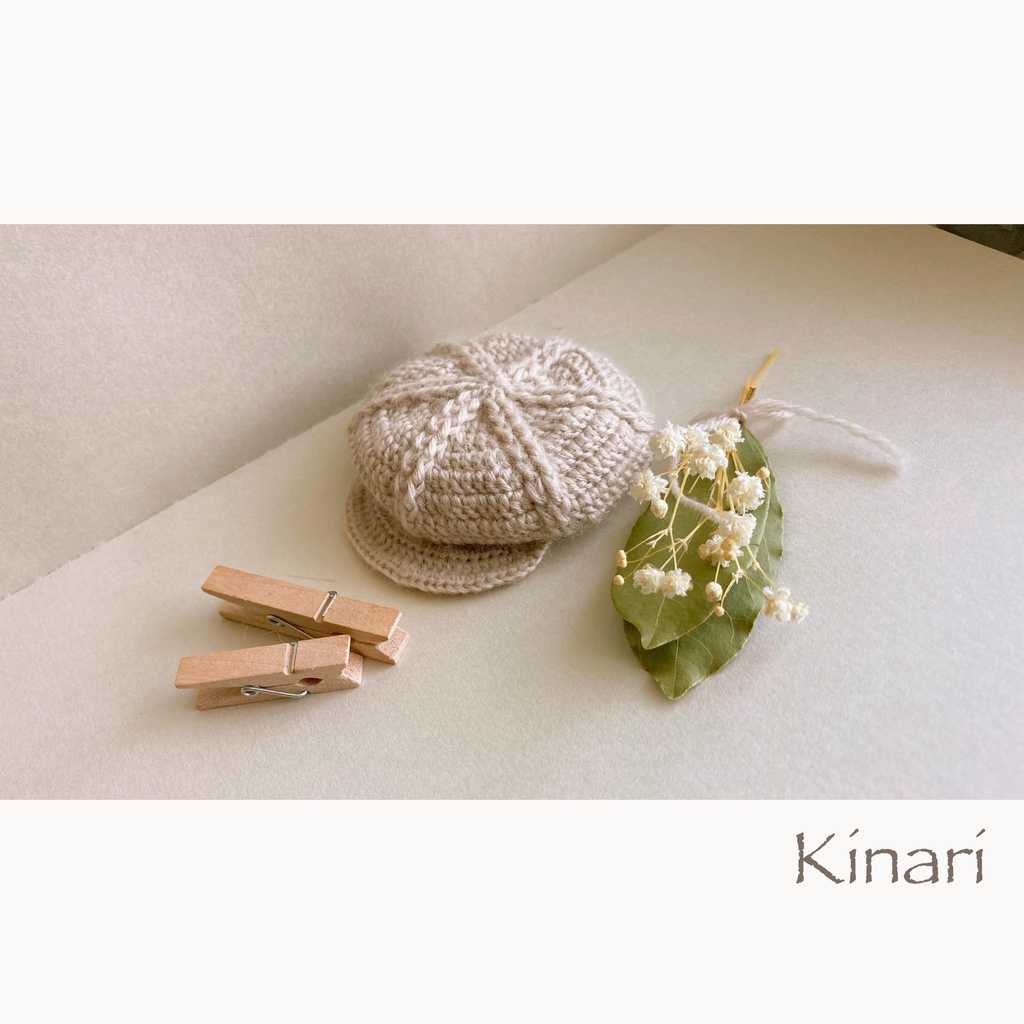 ニットキャスケット