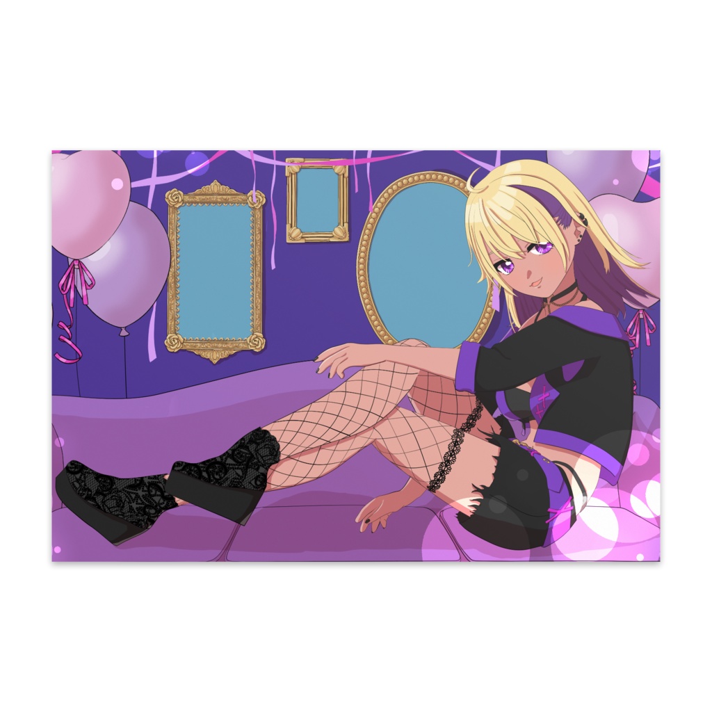 善財空ねる１周年記念ポストカード