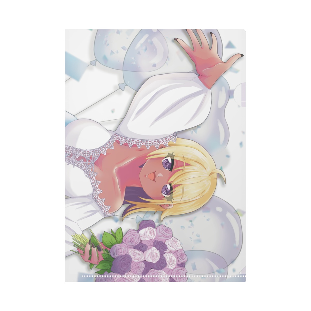 2022BIRTHDAYイラスト・クリアファイル